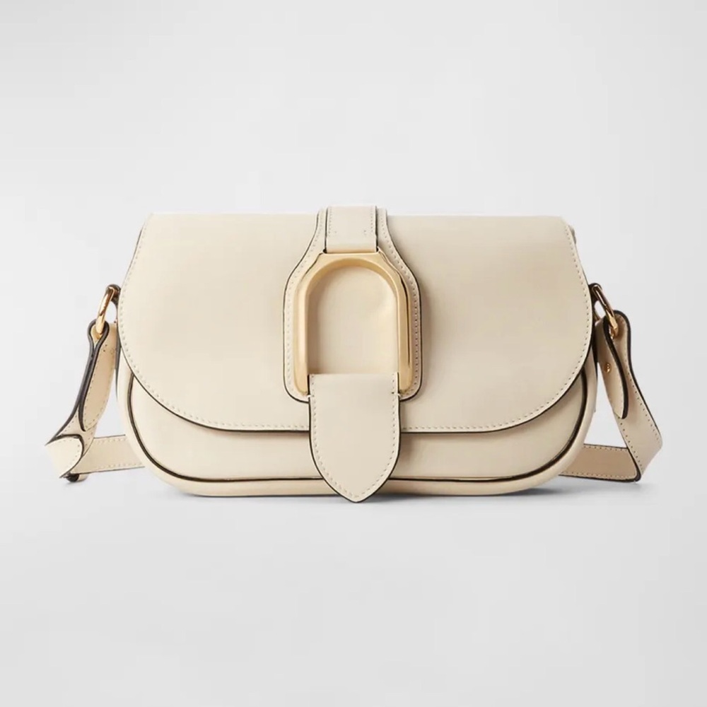 Ralph Lauren Cream Crossbody Bag